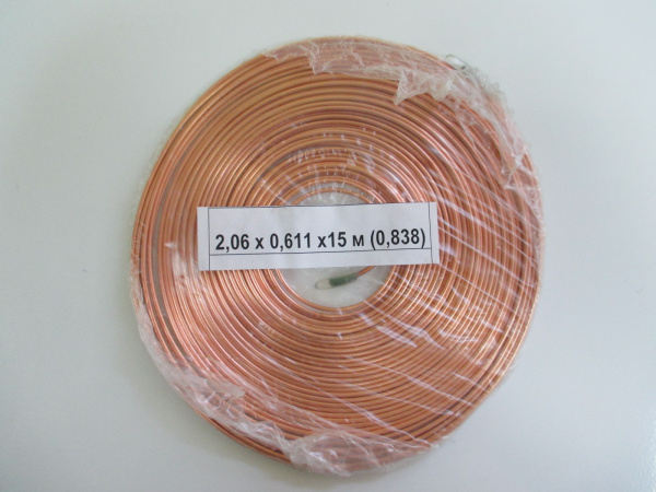 Капиллярная трубка 2,06х0,611 (15м) (0,838 мм внутр. диаметр)